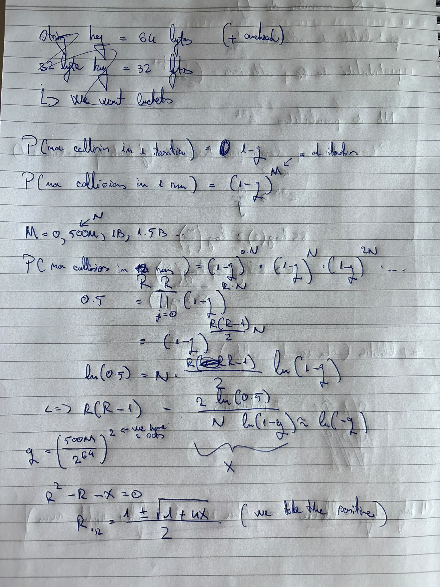 the 'napkin' math